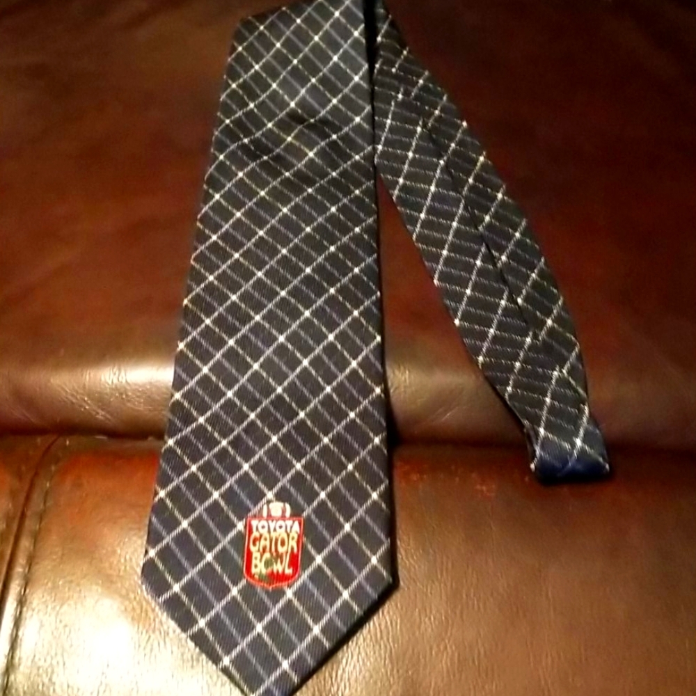 Toyota Gator Bowl Staff Comemorative Silk Tie